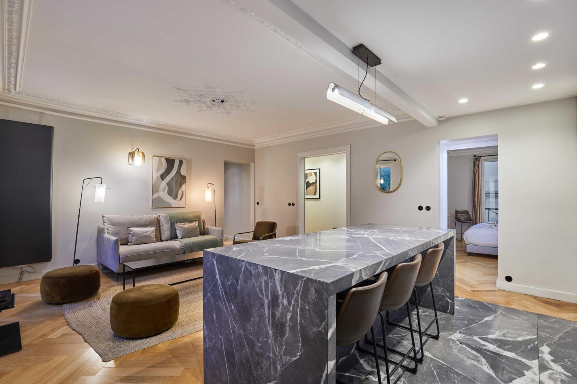 Magnificent Apartment - 3Br- 8P - Batignolles Париж Экстерьер фото