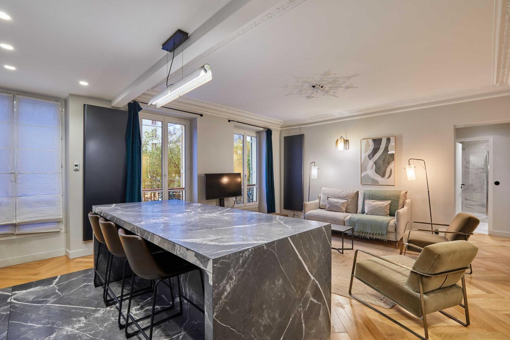 Magnificent Apartment - 3Br- 8P - Batignolles Париж Экстерьер фото