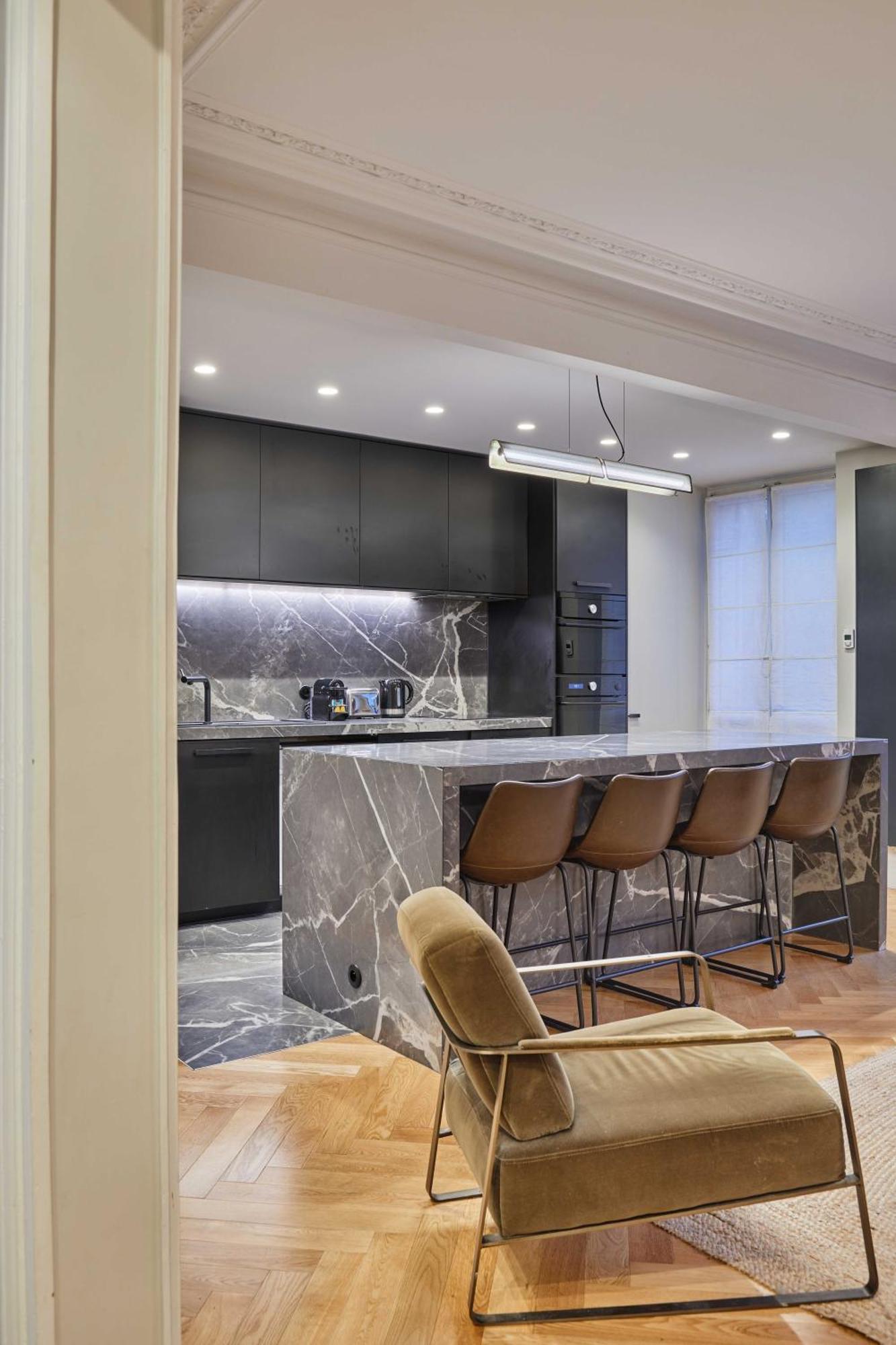 Magnificent Apartment - 3Br- 8P - Batignolles Париж Экстерьер фото
