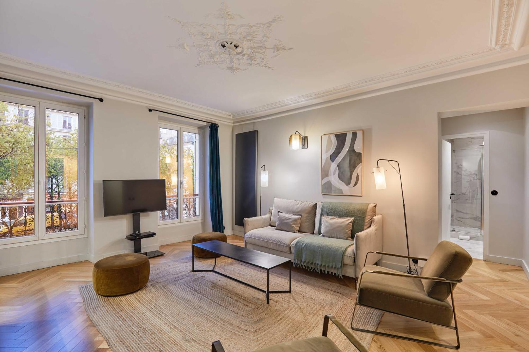 Magnificent Apartment - 3Br- 8P - Batignolles Париж Экстерьер фото
