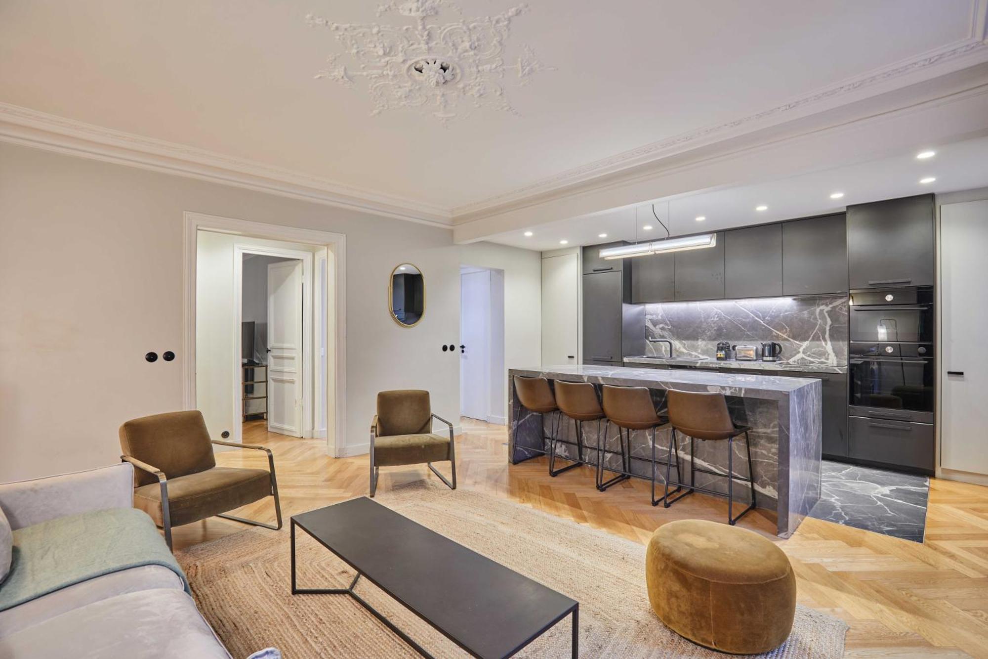 Magnificent Apartment - 3Br- 8P - Batignolles Париж Экстерьер фото